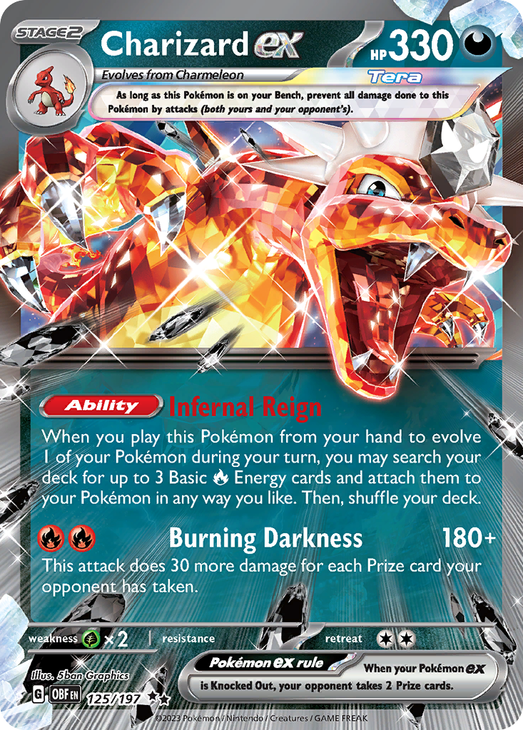 pulled the Charizard ex (Double Rare) from Obsidian Flames �… — @techbros on Catcher