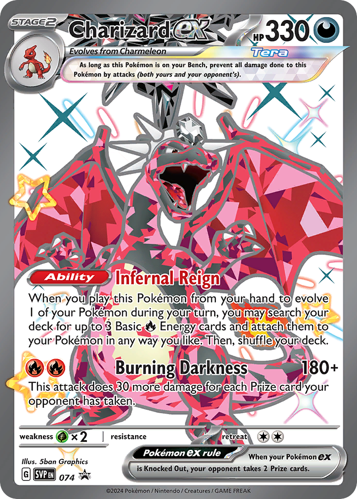 pulled the Charizard ex (Promo) from Scarlet & Violet Black … — @jess on Catcher