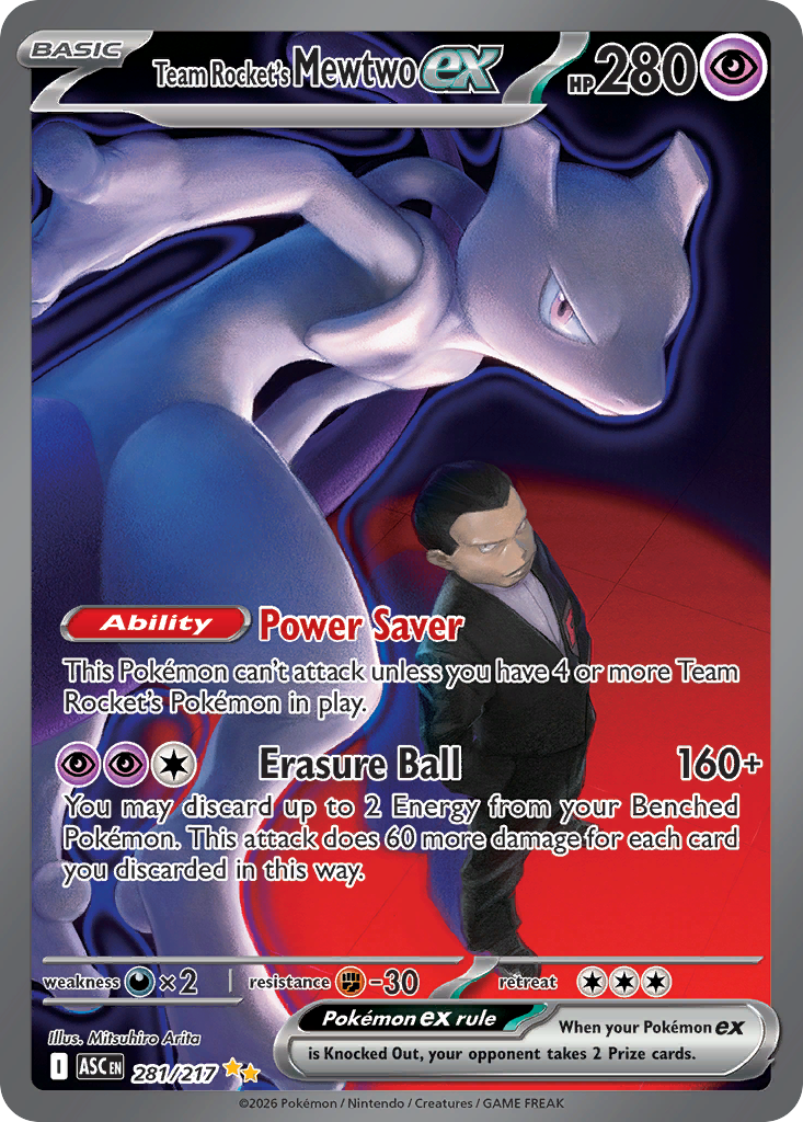 pulled the Team Rocket's Mewtwo ex (Special Illustration Rar… — @johnblue on Catcher