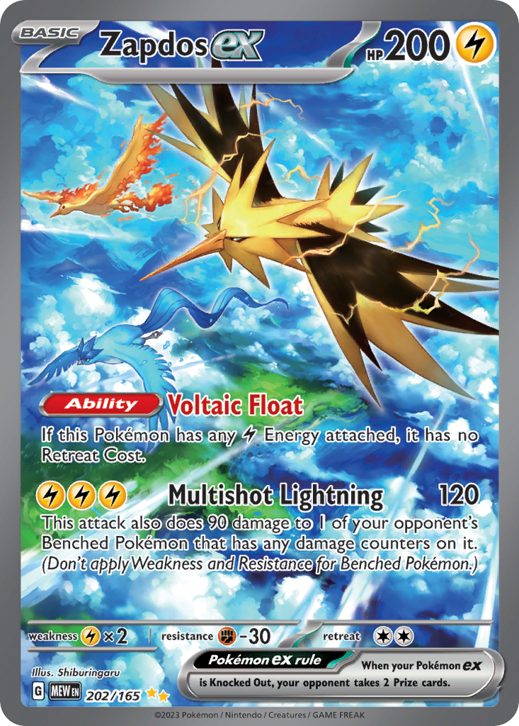 pulled the Zapdos ex (Special Illustration Rare) from 151 🔥 — @jess on Catcher