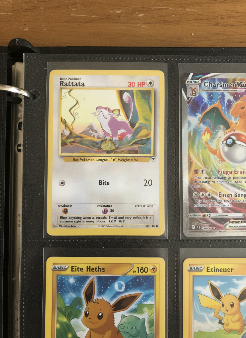pulled the Rattata (Common) from Legendary Collection 🔥