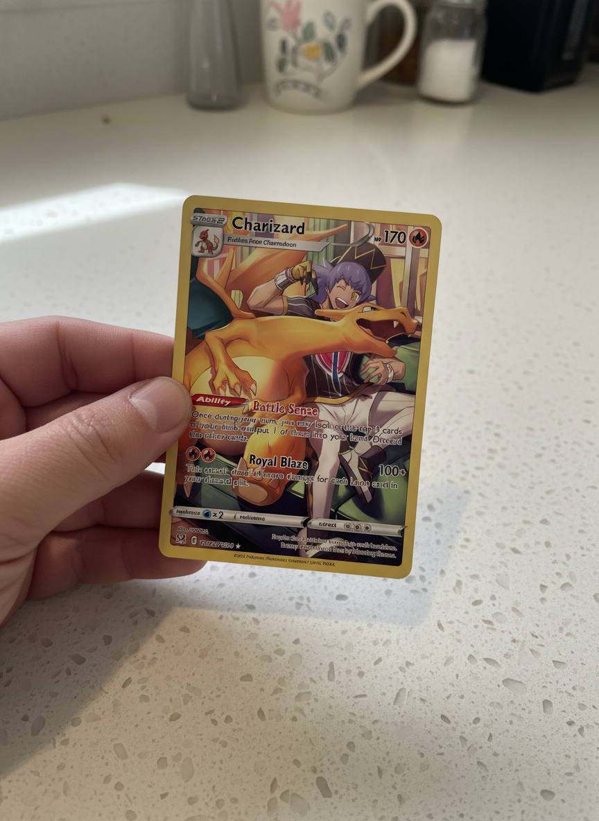 pulled the Charizard (Trainer Gallery Rare Holo) from Lost Origin Trainer Galler