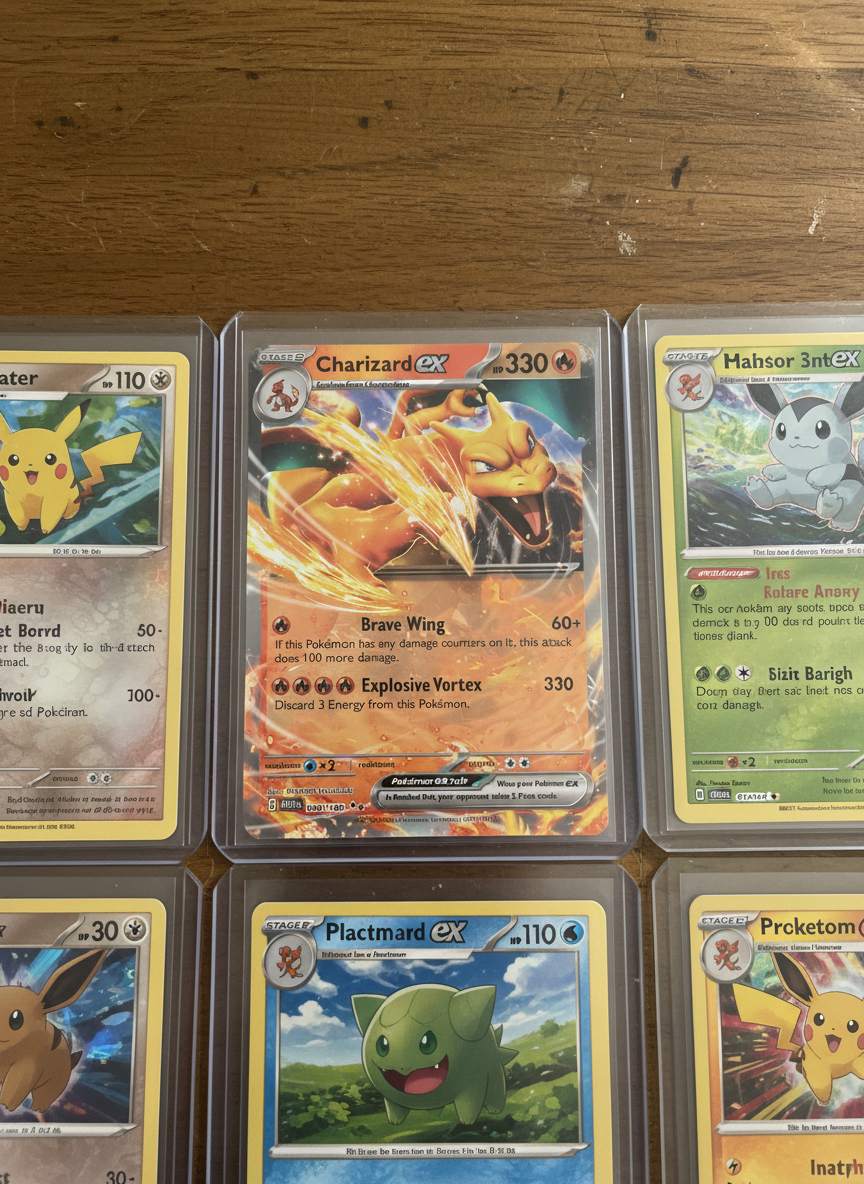 pulled the Charizard ex (Double Rare) from 151 🔥